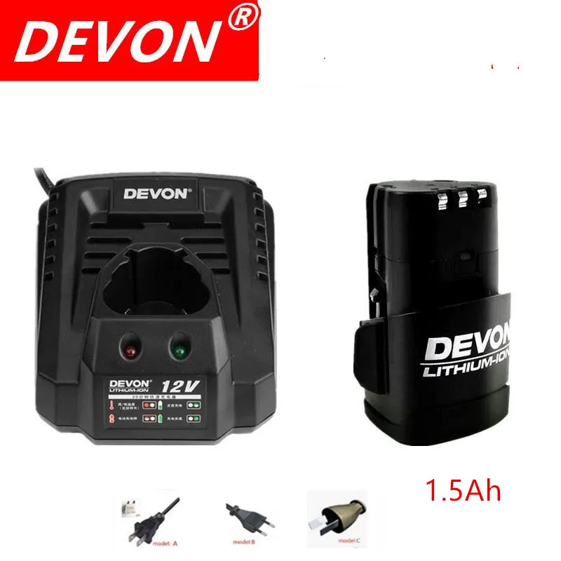 220-240V Charger for DEVON 10.8V 12V 5120-li-12-15 5120-li-12-20 5326 5161 5307 5241 5262 5307-Li-12R 5307.1 charger Battery
220-240V Charger for DEVON 10.8V 12V 5120-li-12-15 5120-li-12-20 5326 5161 5307 5241 5262 5307-Li-12R 5307.1 charger Battery
