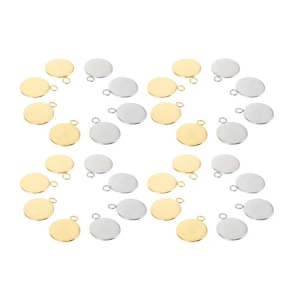 50pcs Round Metal Blank Bezels Pendant Settings Replacement Base Trays For Necklace Bracelet Earrings Diy Jewelry Making
50pcs Round Metal Blank Bezels Pendant Settings Replacement Base Trays For Necklace Bracelet Earrings Diy Jewelry Making