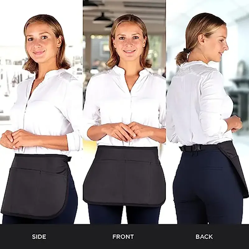 Fashion Waterproof Oxford Cloth Kitchen Apron Chef Waiter Delantal Woman Man Couples Cleaning Tools Half Pocket Apron
Fashion Waterproof Oxford Cloth Kitchen Apron Chef Waiter Delantal Woman Man Couples Cleaning Tools Half Pocket Apron
