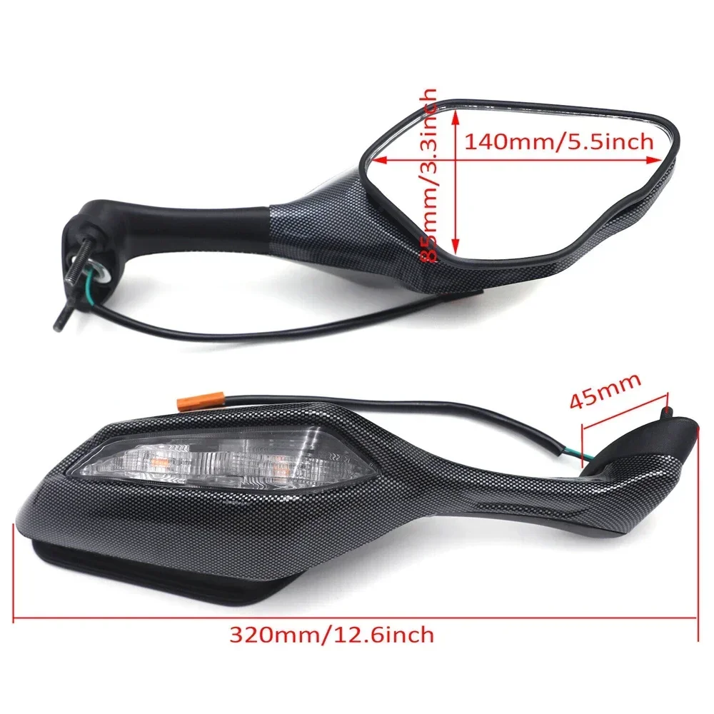 LED Turn Signal Rear-View Mirrors For Honda CBR1000RR 2017-2022,CBR 1000SP 2021-2022 Motorcycle Parts
LED Turn Signal Rear-View Mirrors For Honda CBR1000RR 2017-2022,CBR 1000SP 2021-2022 Motorcycle Parts