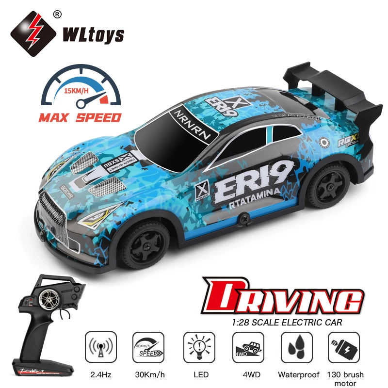 WLtoys 22206 RC Car 1:22 4WD Off-Road Racing Vehicle with 2.4G Tech LED Lights Drift Function 15Km/h Perfect Toys for Kids
WLtoys 22206 RC Car 1:22 4WD Off-Road Racing Vehicle with 2.4G Tech LED Lights Drift Function 15Km/h Perfect Toys for Kids