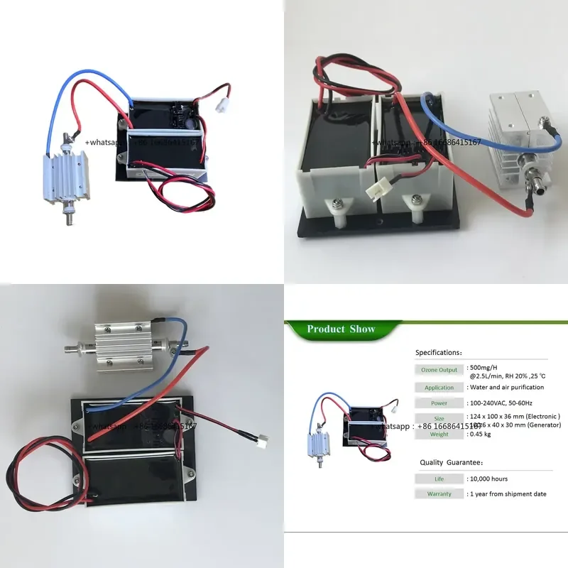 100-240V AC Wide Voltage Range Ozone Electronic Cell 500mg ~ 1000mg OZQS0.5-A
100-240V AC Wide Voltage Range Ozone Electronic Cell 500mg ~ 1000mg OZQS0.5-A