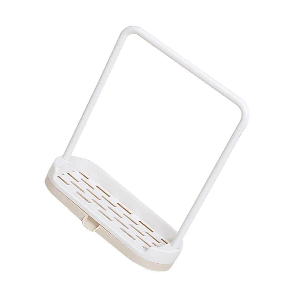 Plastic Countertop Rag Rack with Drain Spout for Dishcloth and Sponge Drying Stand Organizer Beige Towel Holder Soap Shelf
Plastic Countertop Rag Rack with Drain Spout for Dishcloth and Sponge Drying Stand Organizer Beige Towel Holder Soap Shelf