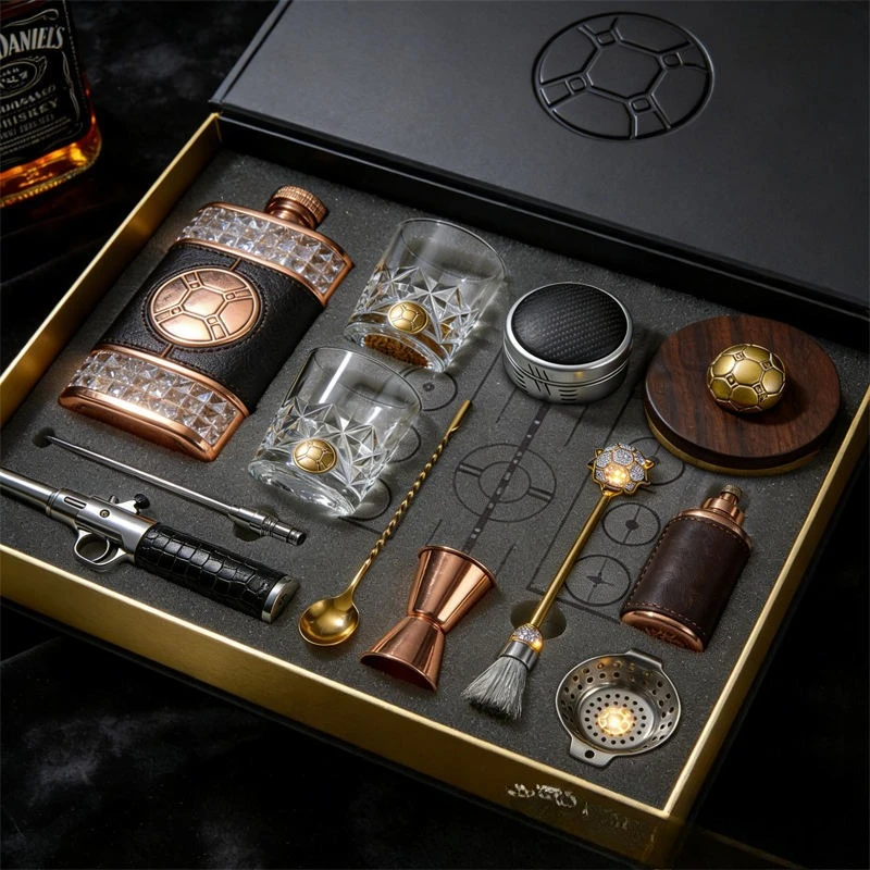 High-end Whiskey Smoking Set Cocktail Smoking Accessories Ice Hockey Sports Series Event Gifts Commemorative Wood Chips
High-end Whiskey Smoking Set Cocktail Smoking Accessories Ice Hockey Sports Series Event Gifts Commemorative Wood Chips