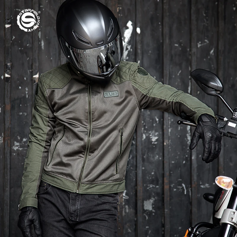 Summer Motorcycle Cycling Jackets Mesh Men's Riding Clothes Breathable With Protective Equipment Accessories
Summer Motorcycle Cycling Jackets Mesh Men's Riding Clothes Breathable With Protective Equipment Accessories