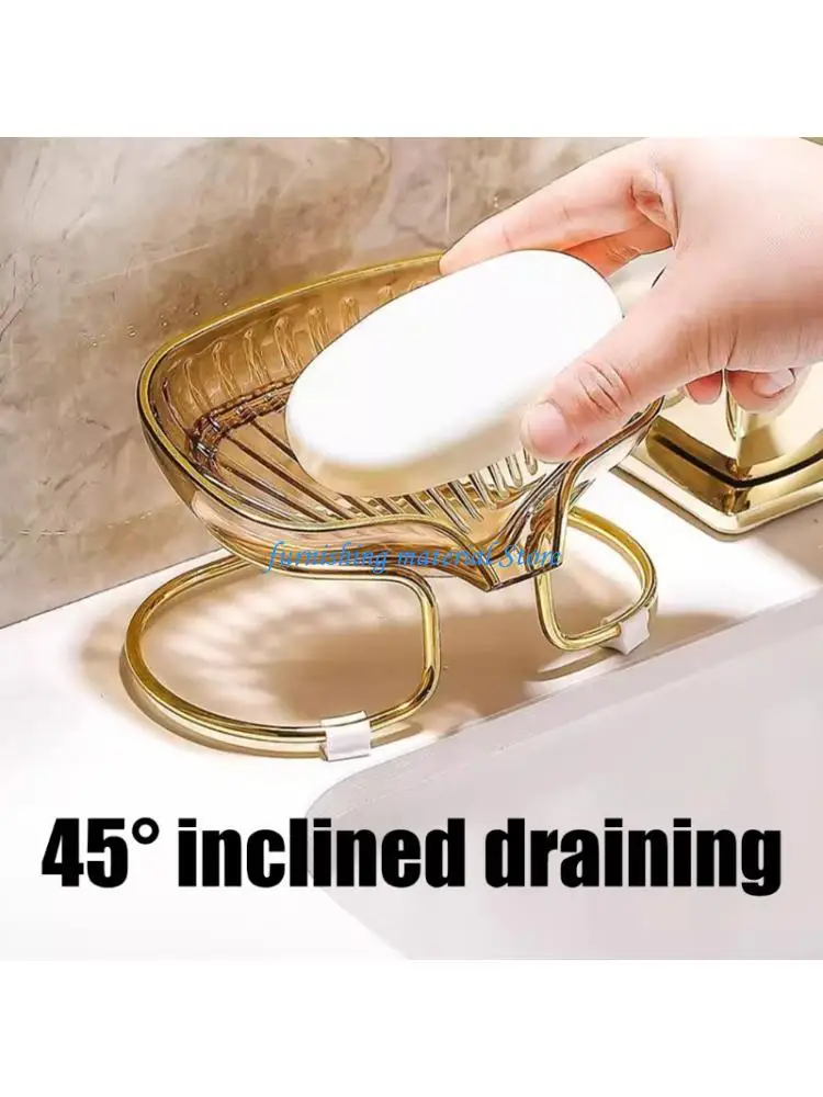 Y5GD 3Pack Auto Draining Soap Dishes With Automatic Drainages Hole Bathroom Soap Storage Rack for Bathroom And Kitchen
Y5GD 3Pack Auto Draining Soap Dishes With Automatic Drainages Hole Bathroom Soap Storage Rack for Bathroom And Kitchen