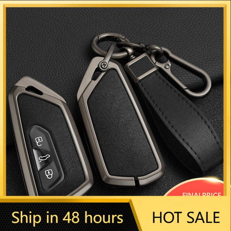 Styling Mouldings Alloy Car Key Case Cover For VW Volkswagen Golf 8 MK8 ID.3 ID.4 Cupra Skoda Octavia A8 SEAT Leon MK4 2020 2021
Styling Mouldings Alloy Car Key Case Cover For VW Volkswagen Golf 8 MK8 ID.3 ID.4 Cupra Skoda Octavia A8 SEAT Leon MK4 2020 2021