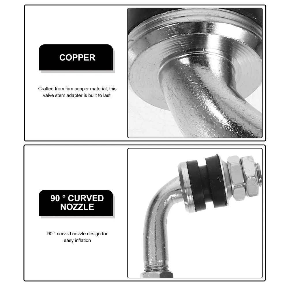 8pcs Tire Valve Stems Copper Durable Reliable Inflation Deflation Wear Resistance Secure Usage Precise Design Tight Seal
8pcs Tire Valve Stems Copper Durable Reliable Inflation Deflation Wear Resistance Secure Usage Precise Design Tight Seal