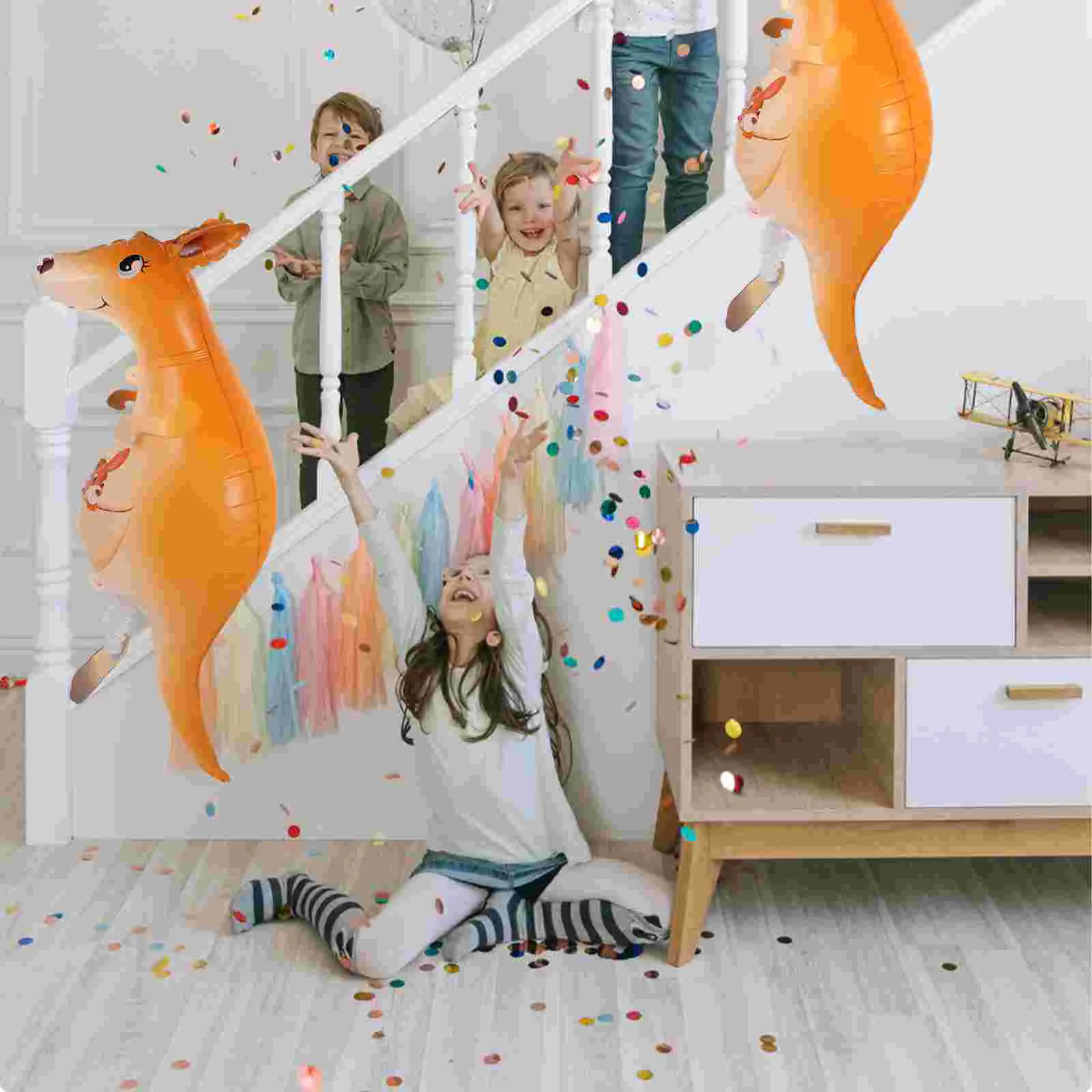 2 Pcs Balloons for Kids Birthday Animal Children Stuffed Animals Babies Film Walking Foil Baby Inflatables
2 Pcs Balloons for Kids Birthday Animal Children Stuffed Animals Babies Film Walking Foil Baby Inflatables