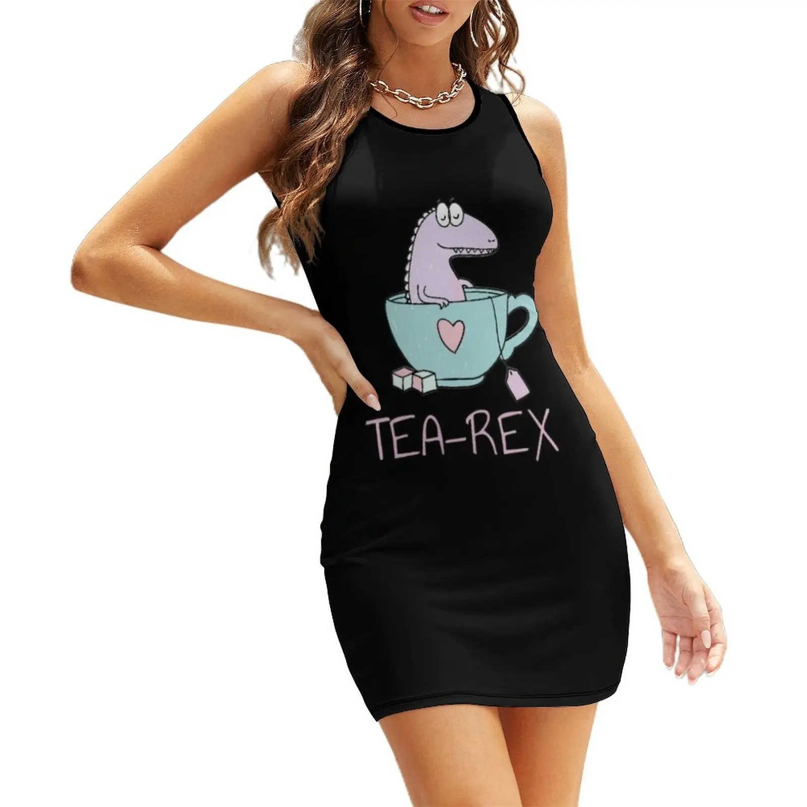 Tea-Rex Sleeveless Sundress evening dress woman cocktail dresses women formal occasion dresses summer women's dress 2025
Tea-Rex Sleeveless Sundress evening dress woman cocktail dresses women formal occasion dresses summer women's dress 2025