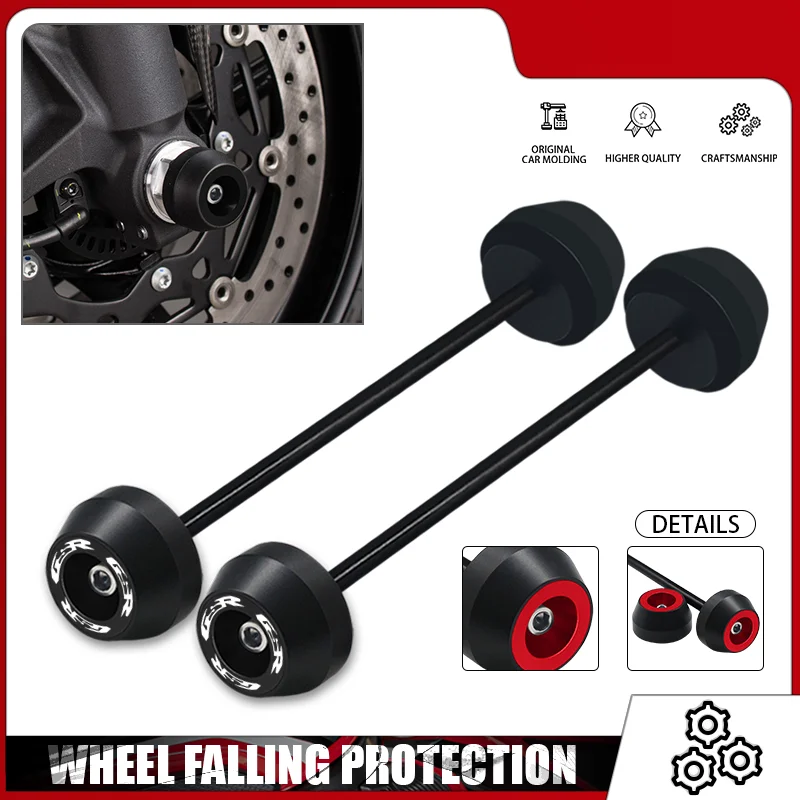 Motorcycle Front Rear Axle Fork Wheel Crash Sliders Pad For GSR750 2011-2016 GSR600 2008-2011 GSXS750 2015-2024 Wheel Protector
Motorcycle Front Rear Axle Fork Wheel Crash Sliders Pad For GSR750 2011-2016 GSR600 2008-2011 GSXS750 2015-2024 Wheel Protector