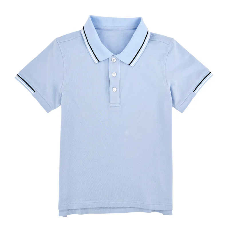 2024 Summer New Boy and Childrens POLO Shirt Pure Cotton Half Sleeve Striped Short Sleeve White Light Blue Set Boys Polo T-shirt
2024 Summer New Boy and Childrens POLO Shirt Pure Cotton Half Sleeve Striped Short Sleeve White Light Blue Set Boys Polo T-shirt