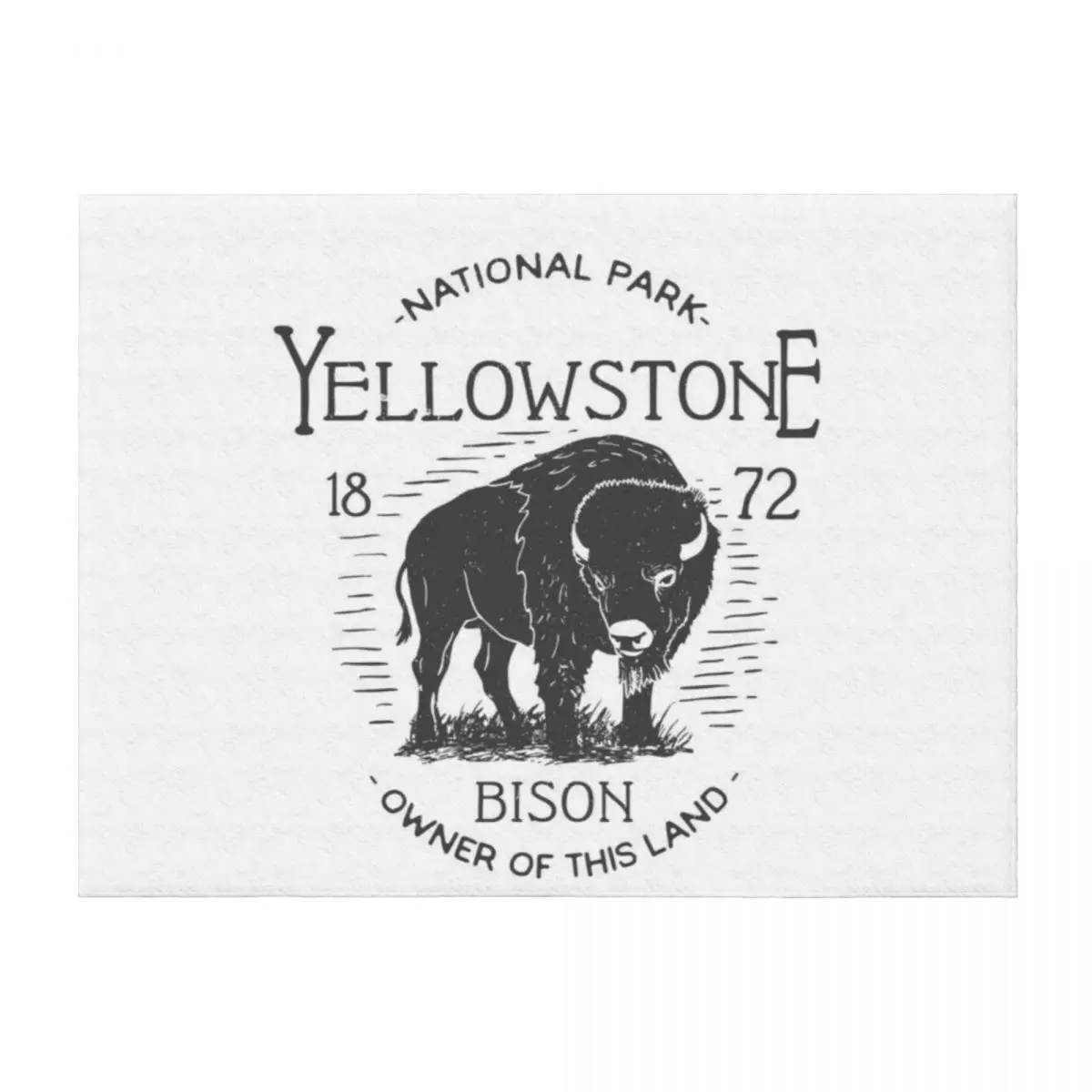Yellowstone National Park Bison Owner of This Land I love hiking Tee Throw Blanket Luxury Designer decorative Thermal Blankets
Yellowstone National Park Bison Owner of This Land I love hiking Tee Throw Blanket Luxury Designer decorative Thermal Blankets