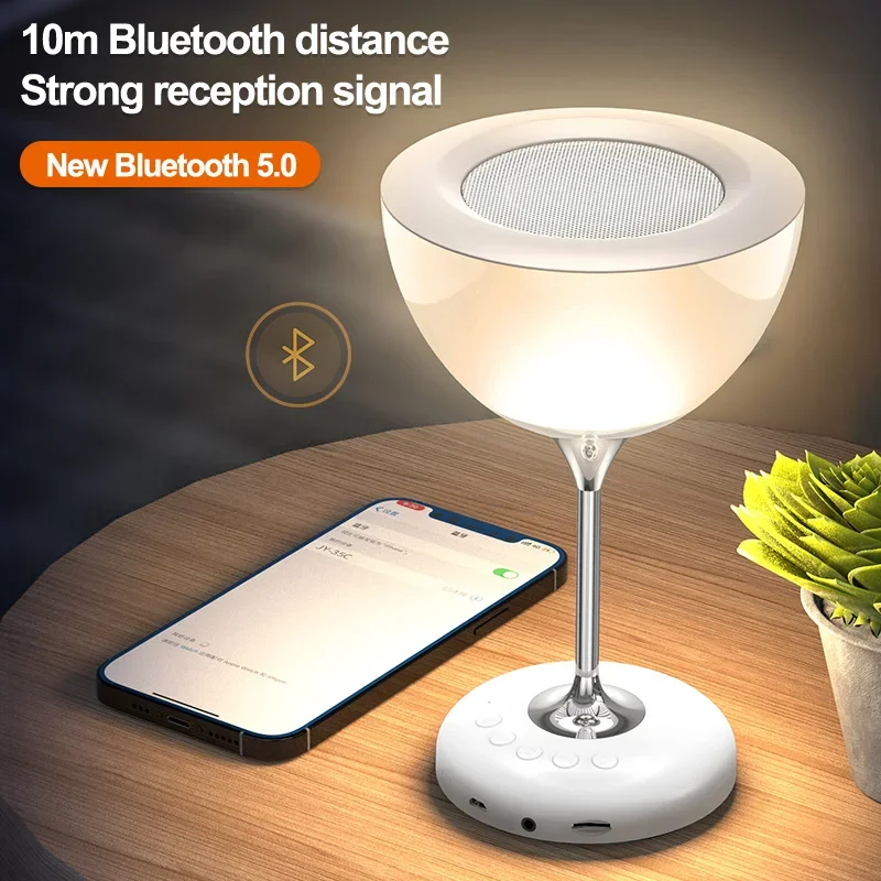 Sound Box Sleeping Light TF Card Bass Stereo Portable Bedroom Mini Led Light Wireless BlueTooth Speaker JY-35 Desk Lamp Speaker
Sound Box Sleeping Light TF Card Bass Stereo Portable Bedroom Mini Led Light Wireless BlueTooth Speaker JY-35 Desk Lamp Speaker