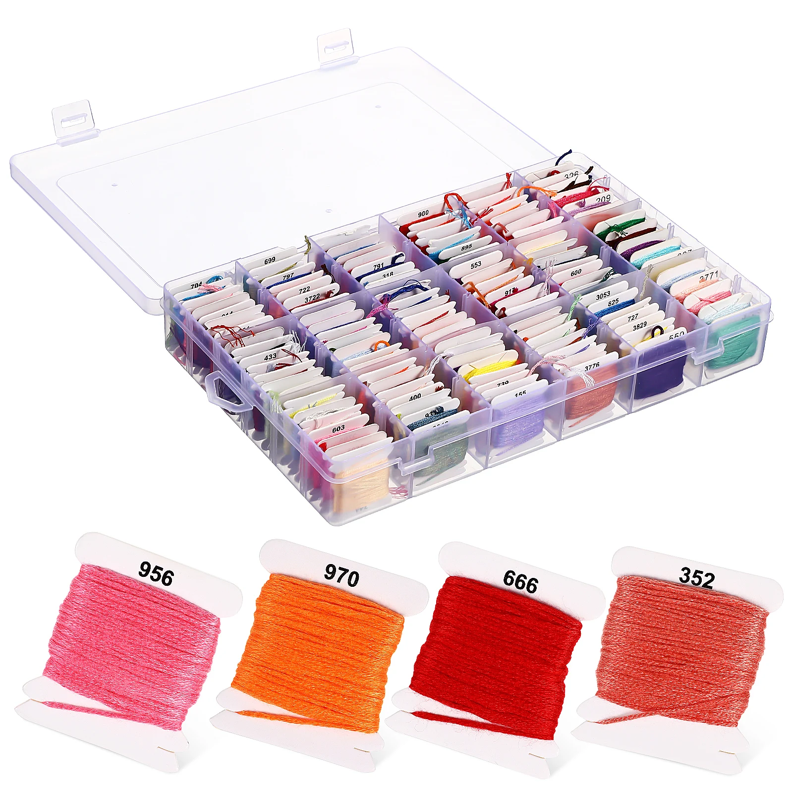 1pcs 120 Skeins Embroidery Thread Cross Stitch Cotton Yarn Supplies Kits Handmade Bracelets Projects Colorful Resilient
1pcs 120 Skeins Embroidery Thread Cross Stitch Cotton Yarn Supplies Kits Handmade Bracelets Projects Colorful Resilient