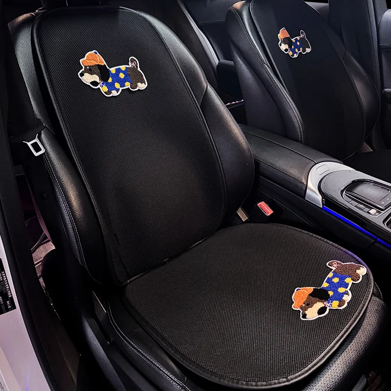 Summer Car Ice Silk Seat Cover Universal Front Rear Seat Cushion Protector Mat New Car Seat Cover Set Car Accessories
Summer Car Ice Silk Seat Cover Universal Front Rear Seat Cushion Protector Mat New Car Seat Cover Set Car Accessories