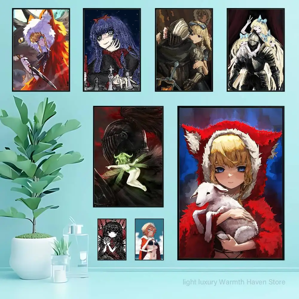 Game B-Black S-Souls Poster HD Art Sticky Wall Waterproof Home Living Room Bedroom Bar Aesthetic Decoration
Game B-Black S-Souls Poster HD Art Sticky Wall Waterproof Home Living Room Bedroom Bar Aesthetic Decoration