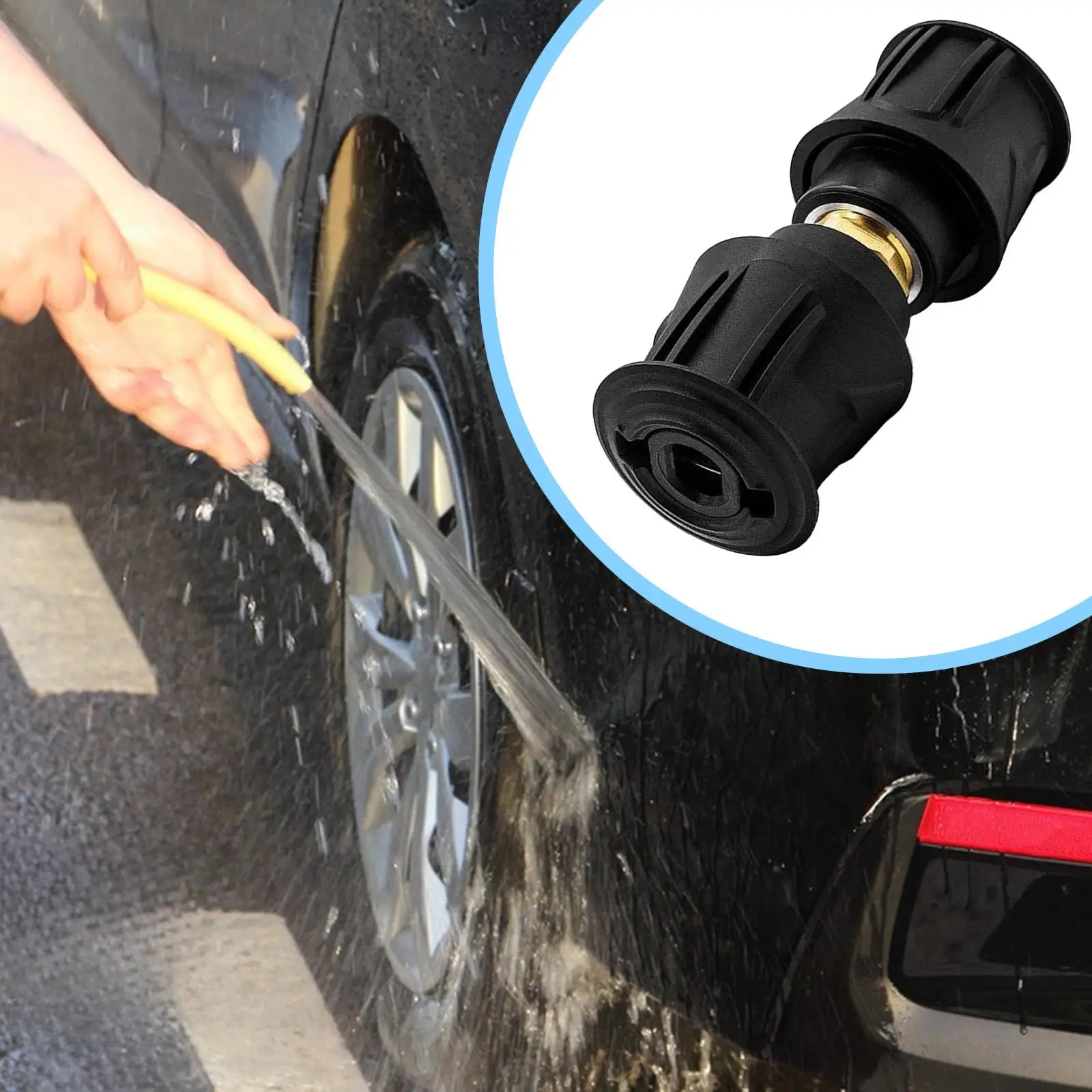 Pressure Washer Adapter M22 14mm Thread Accessories Quick Connect Adapter for
Pressure Washer Adapter M22 14mm Thread Accessories Quick Connect Adapter for