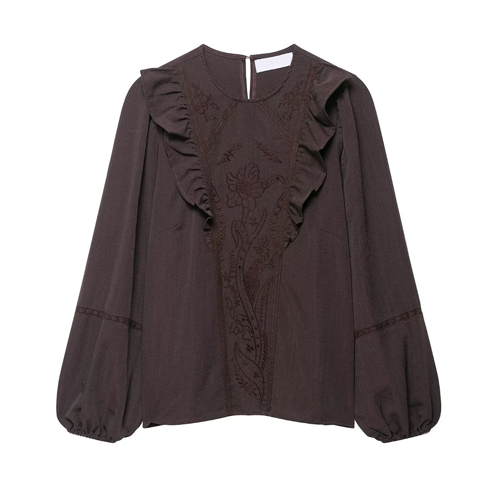 Модная повседневная рубашка с цветочным принтом, женская одежда, элегантный простой стиль, маленькая рубашка, топ
Модная повседневная рубашка с цветочным принтом, женская одежда, элегантный простой стиль, маленькая рубашка, топ