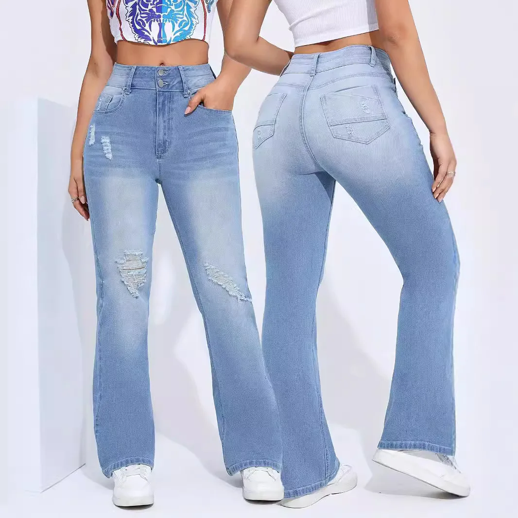 Jeans 2026 Summer Fashion Women's High Elasticity Piercing Slim Fit Versatile Denim Pants Women
Jeans 2026 Summer Fashion Women's High Elasticity Piercing Slim Fit Versatile Denim Pants Women