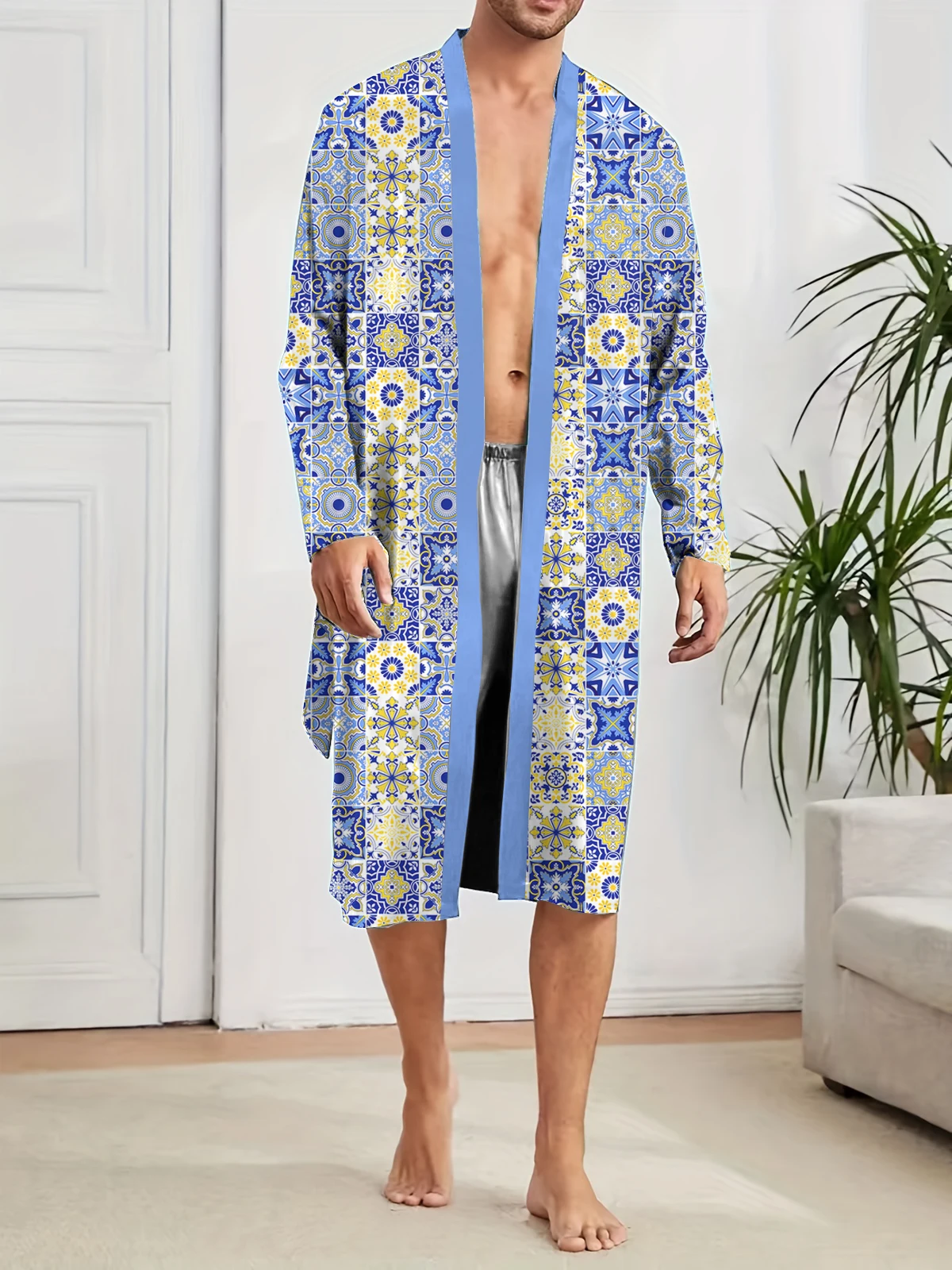 Men's Robes 2025 New Home Sleeping Robe 3D Printed Full Print Loose Thin Skin friendly Quick drying Long Style Bathrobe Sleepwea
Men's Robes 2025 New Home Sleeping Robe 3D Printed Full Print Loose Thin Skin friendly Quick drying Long Style Bathrobe Sleepwea