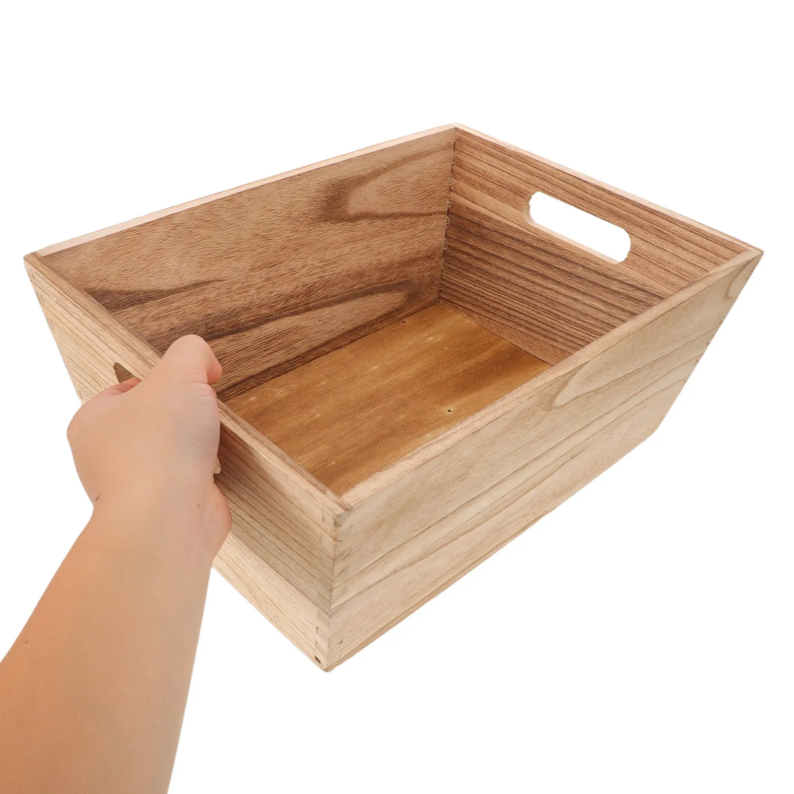 Wooden Storage Crate Rustic Unfinished Nesting Pantry Organizer Fruit Vegetable Basket Wood Organizer Basket Handles Display
Wooden Storage Crate Rustic Unfinished Nesting Pantry Organizer Fruit Vegetable Basket Wood Organizer Basket Handles Display
