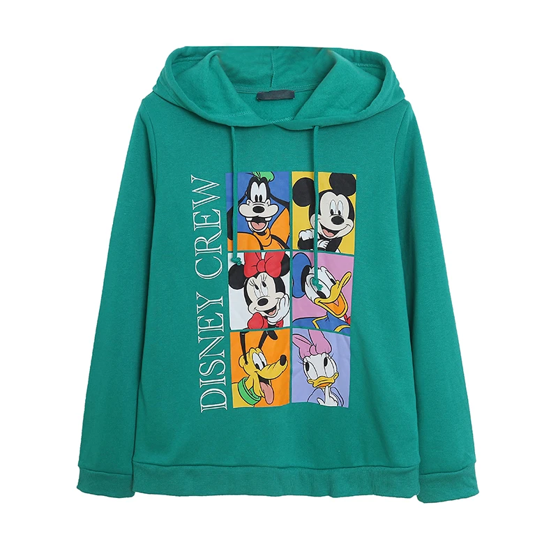 Women's Fleece Lined Hoodie Sweet Cartoon Print Loose Fit Slimming Anti-Aging Cute Spring Autumn Fashion Polyester Cotton Blend
Women's Fleece Lined Hoodie Sweet Cartoon Print Loose Fit Slimming Anti-Aging Cute Spring Autumn Fashion Polyester Cotton Blend