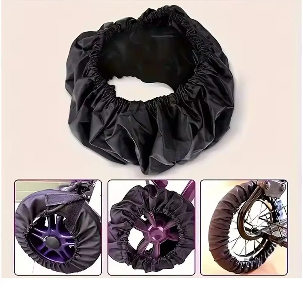 Dustproof Stroller Wheel Covers Waterproof Anti-Dirty Stroller Tire Cover Oxford Cloth Infant Stroller Wheel Sleeve Case
Dustproof Stroller Wheel Covers Waterproof Anti-Dirty Stroller Tire Cover Oxford Cloth Infant Stroller Wheel Sleeve Case
