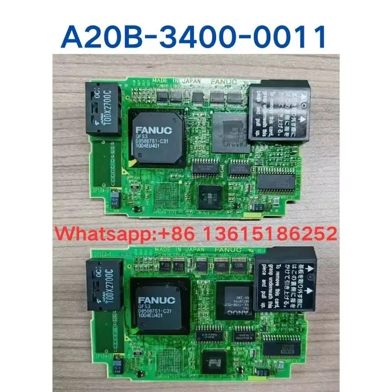 A20B-3400-0011 second-hand spindle card function tested and intact
A20B-3400-0011 second-hand spindle card function tested and intact