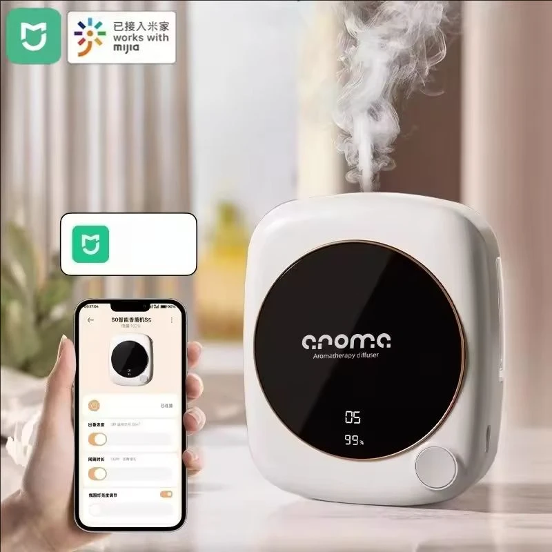 The automatic aroma diffuser for indoor long-lasting household toilet deodorization has been integrated into Mijia APP
The automatic aroma diffuser for indoor long-lasting household toilet deodorization has been integrated into Mijia APP