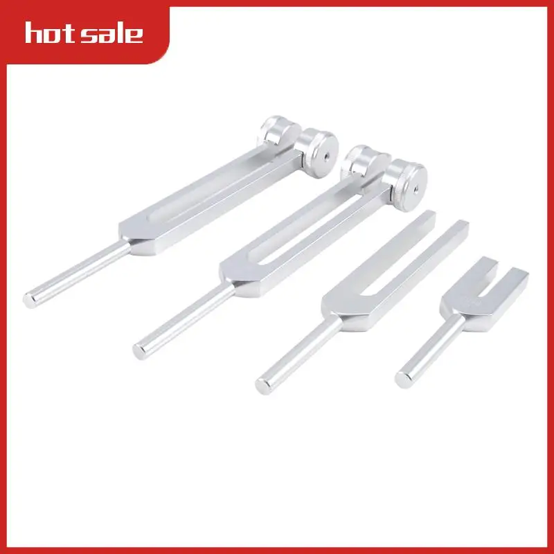 4Pcs Tuning Fork Set(128Hz, 136.1Hz, 528Hz, 4096Hz), For Healing Chakra,Sound Therapy,Reliever Stress Durable ,Silver
4Pcs Tuning Fork Set(128Hz, 136.1Hz, 528Hz, 4096Hz), For Healing Chakra,Sound Therapy,Reliever Stress Durable ,Silver