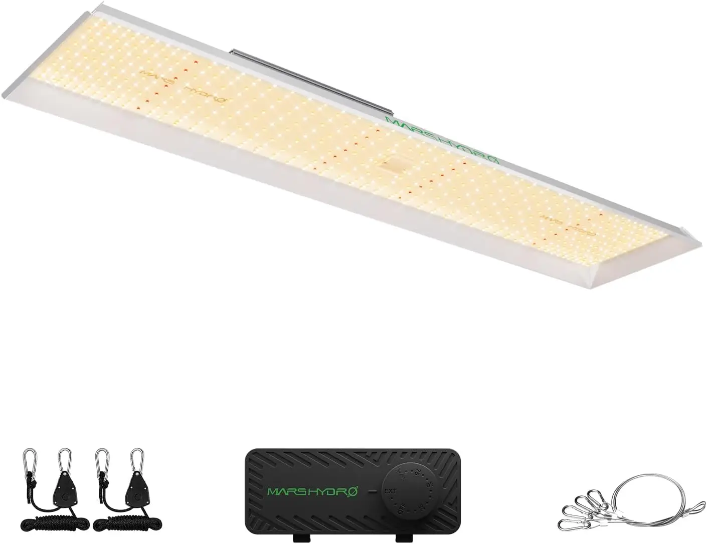 300W Full Spectrum LED Grow Light for Indoor Plants, Dimmable Daisy Chain, 4x2ft Coverage
300W Full Spectrum LED Grow Light for Indoor Plants, Dimmable Daisy Chain, 4x2ft Coverage