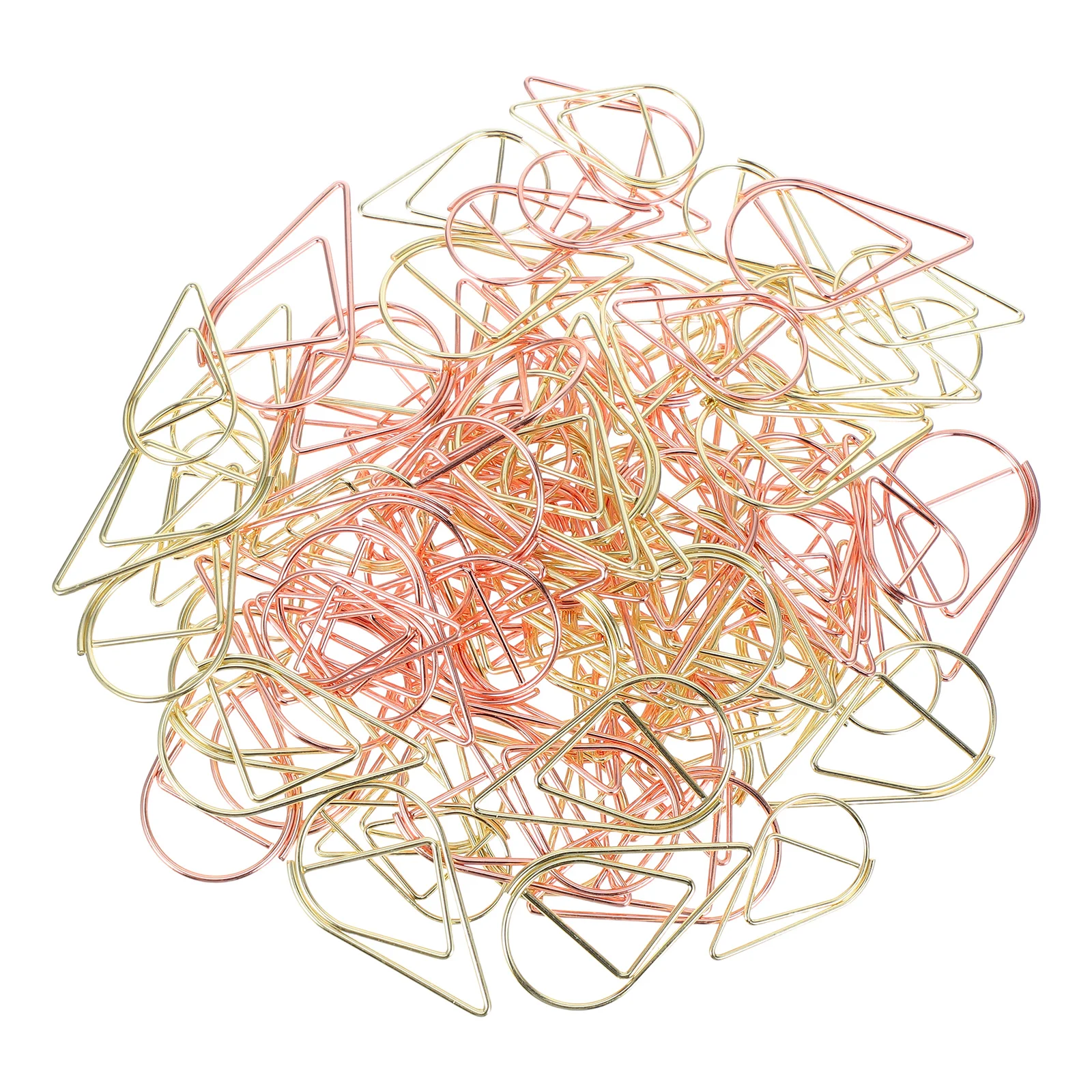 100Pcs Waterdrop Paper Clips Metal Teardrop Shaped Cute Document Organizer Office School Craft Supplies Small Paperclips
100Pcs Waterdrop Paper Clips Metal Teardrop Shaped Cute Document Organizer Office School Craft Supplies Small Paperclips