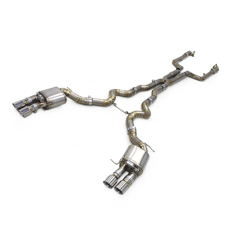 OEM Valve Exhaust Pipe For BMW M5 F10/F15 4.4TT 2012-2016 Titanium Alloy Catback Muffler Auto Part With X Pipe
OEM Valve Exhaust Pipe For BMW M5 F10/F15 4.4TT 2012-2016 Titanium Alloy Catback Muffler Auto Part With X Pipe