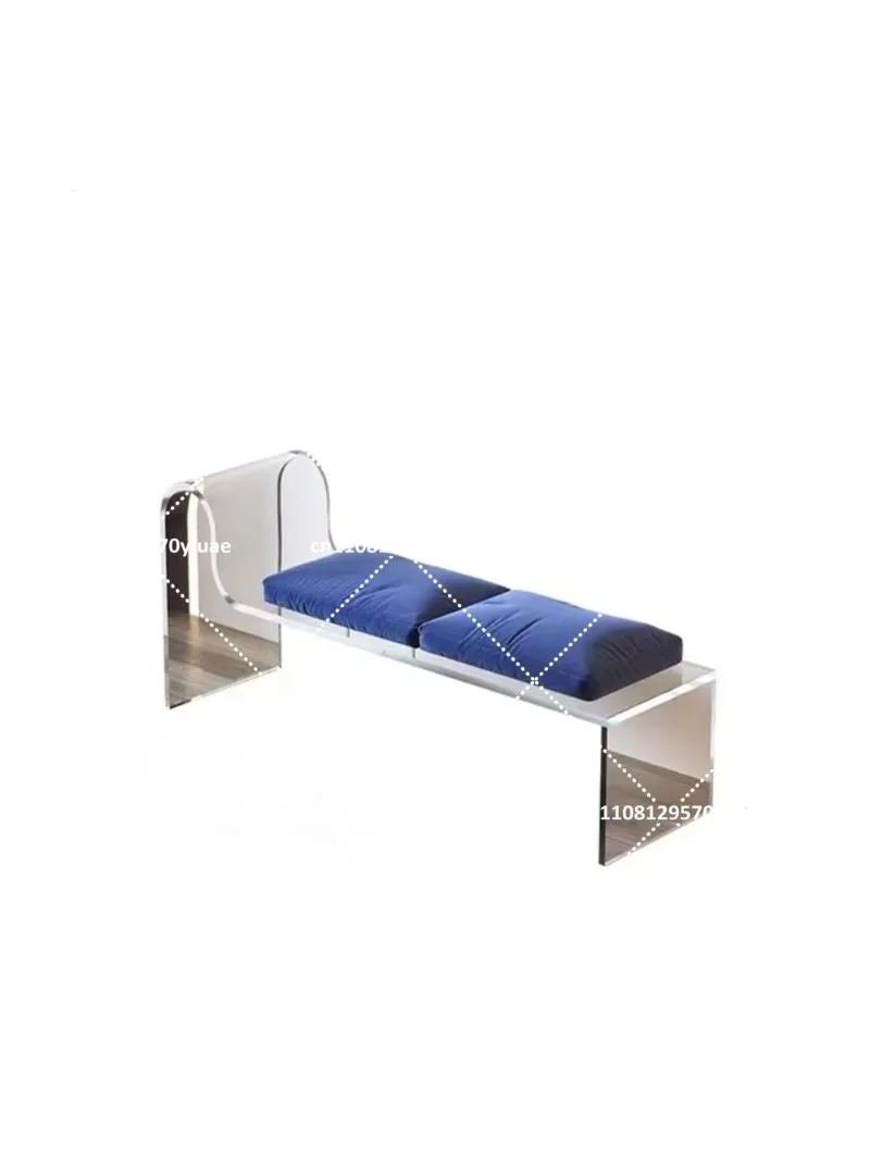 Transparent Rectangular Bench Shoe Changing Stool Bedside Glass Stool for Living Room
Transparent Rectangular Bench Shoe Changing Stool Bedside Glass Stool for Living Room
