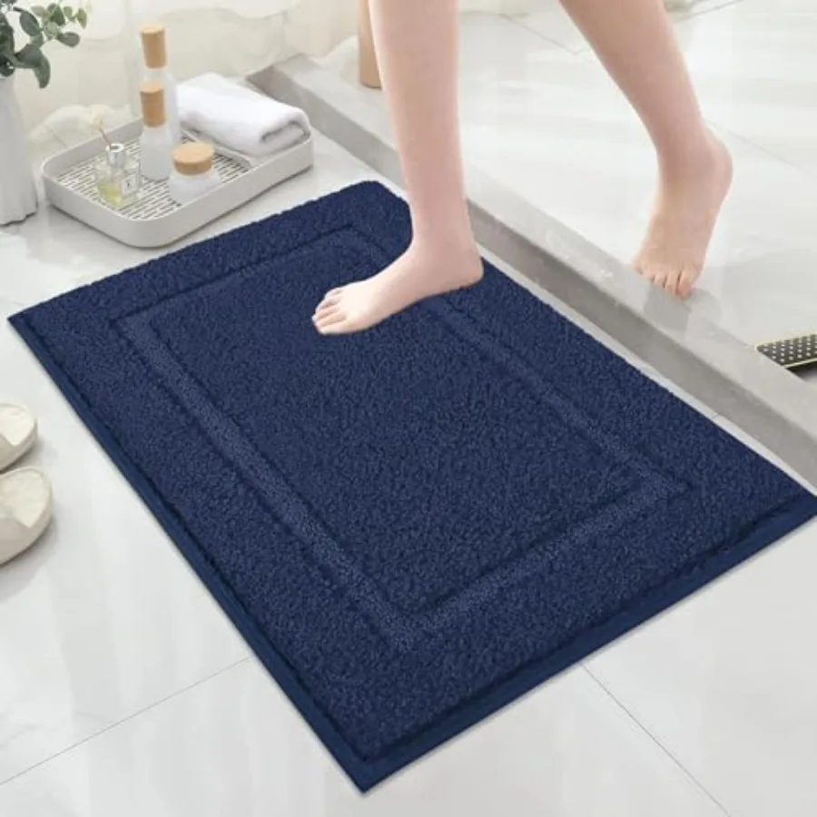 Super Soft Small Bathroom Rugs 16x24 inch Non Slip Washable Bath Rugs Microfiber Bath Mats for Bathroom Floor Tub Shower Vanity
Super Soft Small Bathroom Rugs 16x24 inch Non Slip Washable Bath Rugs Microfiber Bath Mats for Bathroom Floor Tub Shower Vanity