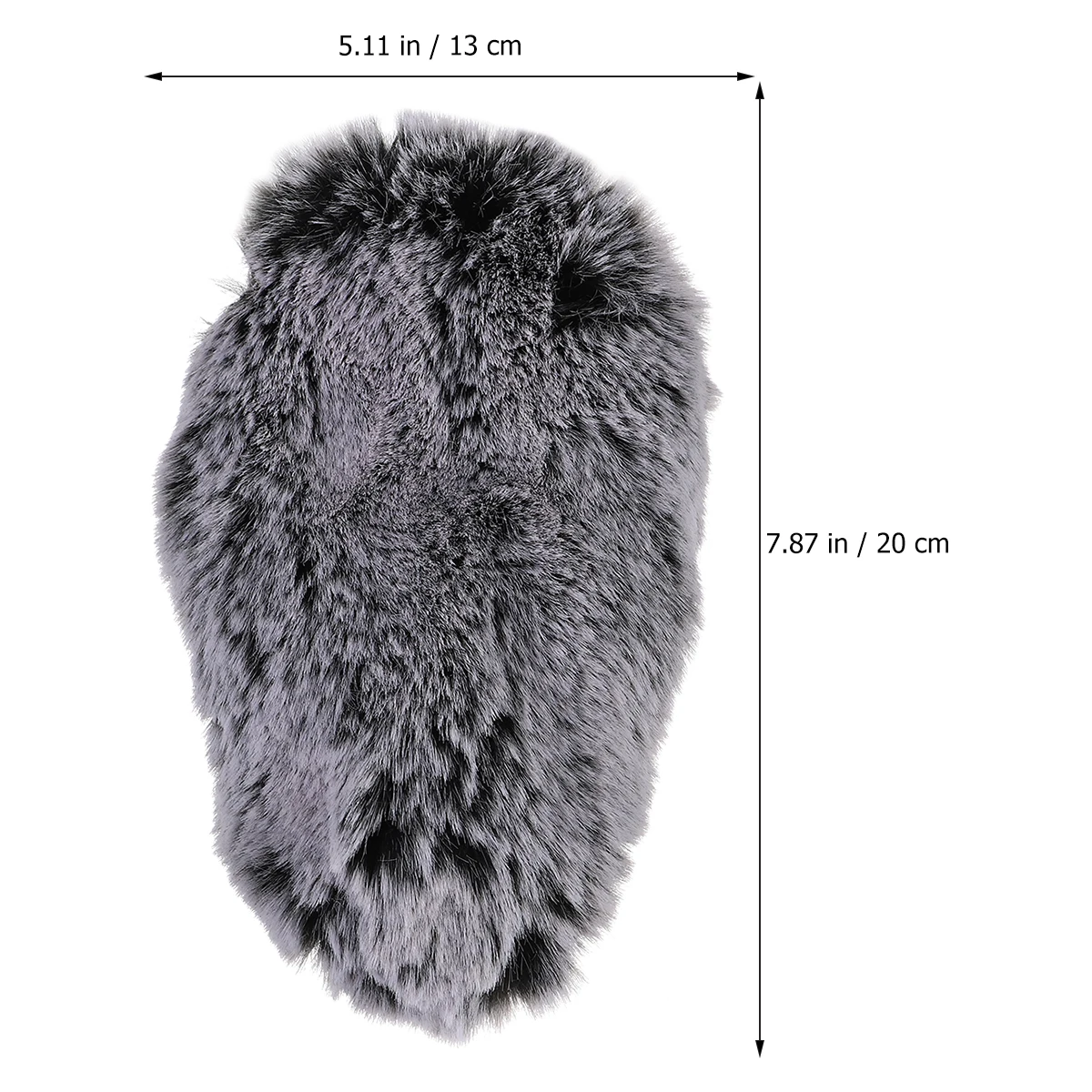 Artificial Microphone Windshield Thick Windproof Design Soft Comfortable Elastic B Black Wool Microphone Cover
Artificial Microphone Windshield Thick Windproof Design Soft Comfortable Elastic B Black Wool Microphone Cover