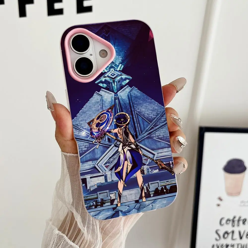 Game GI Candace Phone Case for iPhone 17 16 15 14 13 12 11 Air Pro Max Plus Jelly Double layer Pink Cover
Game GI Candace Phone Case for iPhone 17 16 15 14 13 12 11 Air Pro Max Plus Jelly Double layer Pink Cover