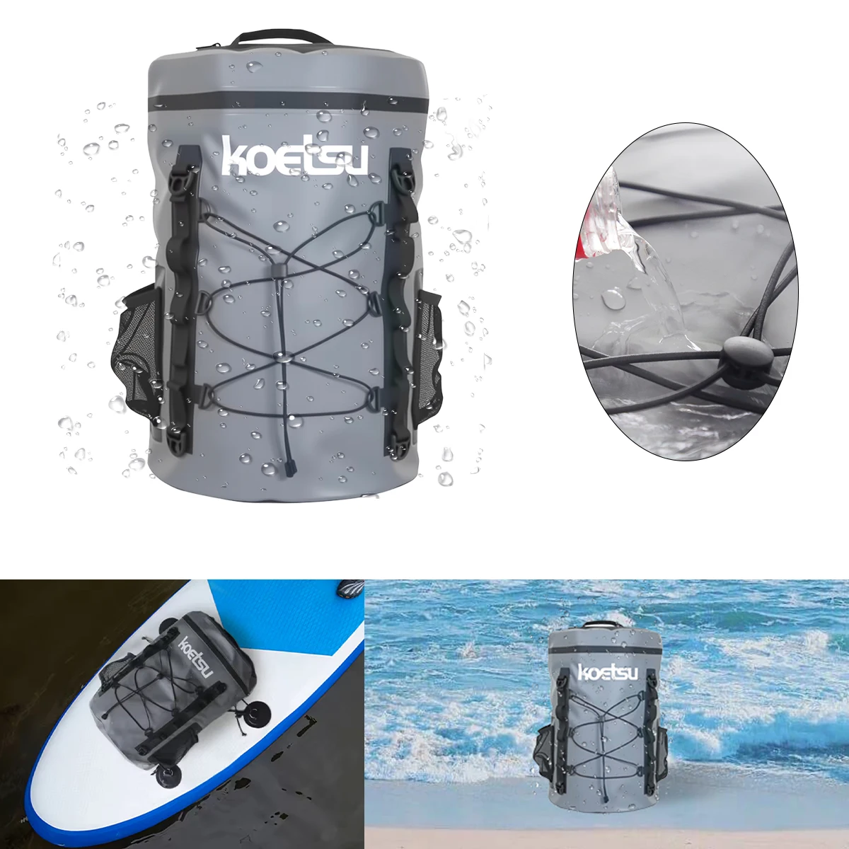 40л большая вместительная сумка для хранения досок для серфинга, сумка-холодильник для палубы, герметичная сумка для хранения продуктов на молнии для SUP и доски для серфинга 
40л большая вместительная сумка для хранения досок для серфинга, сумка-холодильник для палубы, герметичная сумка для хранения продуктов на молнии для SUP и доски для серфинга