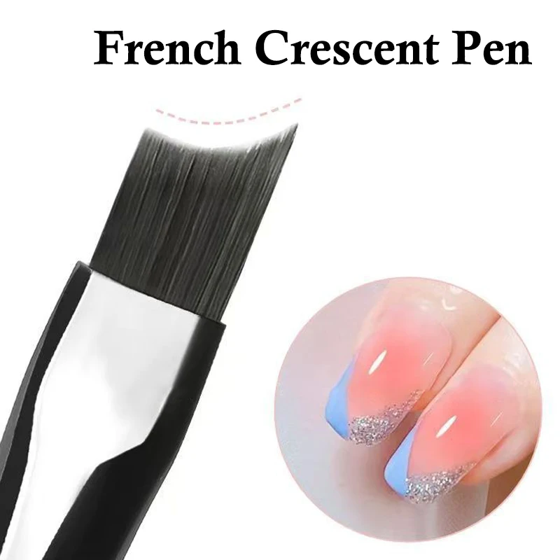 Nail Art Brush French Crescent Pen Acrylic Nail Gradient Pen DIY UV Gel Painting Drawing Flowers Manicure Salon Tools
Nail Art Brush French Crescent Pen Acrylic Nail Gradient Pen DIY UV Gel Painting Drawing Flowers Manicure Salon Tools
