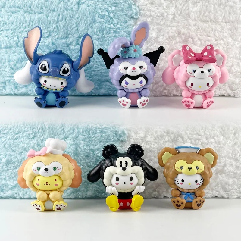 Sanrio персонаж Kuromi Mymelody Cinnamorol полачко онпоппурин аниме экшн-игрушки коллекция украшения для друзей подарки на день рождения
Sanrio персонаж Kuromi Mymelody Cinnamorol полачко онпоппурин аниме экшн-игрушки коллекция украшения для друзей подарки на день рождения