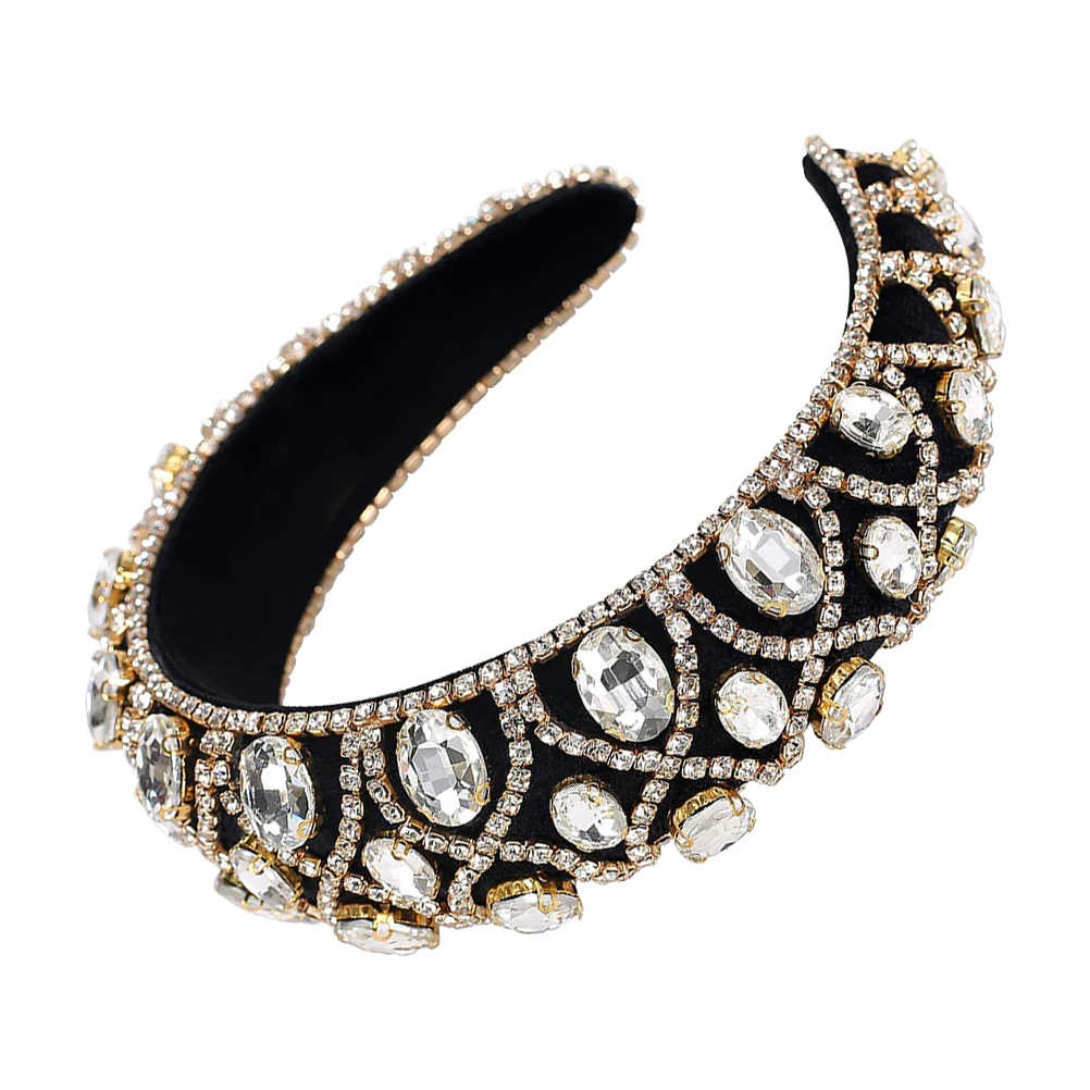 Rhinestone Hairband Elegant Small Crown Headpieces for Wedding Party Daily Wear Comfortable High-Class Materials
Rhinestone Hairband Elegant Small Crown Headpieces for Wedding Party Daily Wear Comfortable High-Class Materials