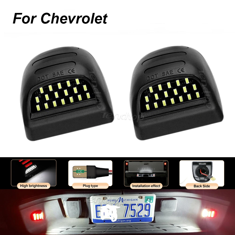 2 шт. подсветка номерного знака для Chevrolet Silverado, лавина, подача, Tahoe, пригородный светодиодный светильник для светильник льного номерного знака
2 шт. подсветка номерного знака для Chevrolet Silverado, лавина, подача, Tahoe, пригородный светодиодный светильник для светильник льного номерного знака