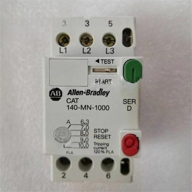 Allen-Bradley Circuit Breaker CAT 140-MN-1000 1.6-2 5-4-6-10A.1600A
Allen-Bradley Circuit Breaker CAT 140-MN-1000 1.6-2 5-4-6-10A.1600A