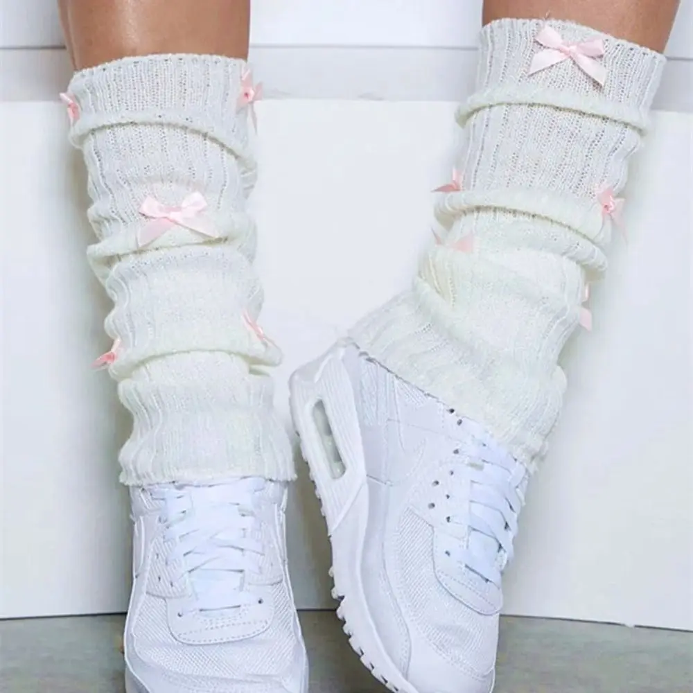 Cute Knitted Bow Tie Leg Warmers Cotton Lolita Vertical Stripe Stacked Socks Japanese Style Sockliner Women
Cute Knitted Bow Tie Leg Warmers Cotton Lolita Vertical Stripe Stacked Socks Japanese Style Sockliner Women