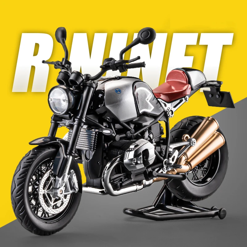 1:9 R NineT сплав литая модель мотоцикла коллекция транспортных средств звук и свет внедорожный автоцикл игрушечный автомобиль 
1:9 R NineT сплав литая модель мотоцикла коллекция транспортных средств звук и свет внедорожный автоцикл игрушечный автомобиль