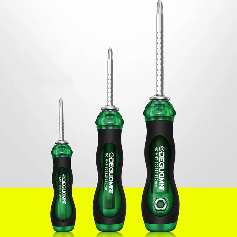 Double-ended Dual-purpose Screwdriver Set Extended Screwdriver Repair Small Screwdriver Cross with Magnet Hardware Products
Double-ended Dual-purpose Screwdriver Set Extended Screwdriver Repair Small Screwdriver Cross with Magnet Hardware Products