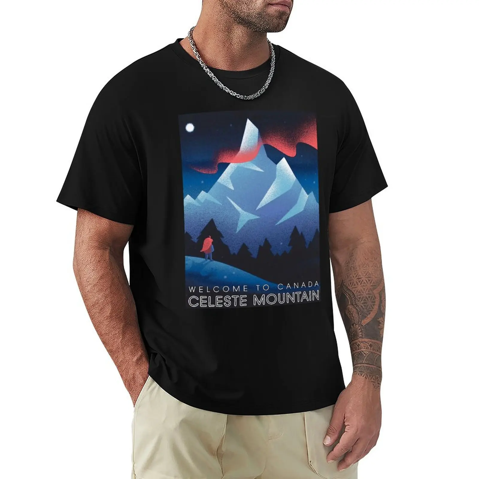 Celeste Game Mountain T-Shirt Casual Pattern Print Tee Shirt
Celeste Game Mountain T-Shirt Casual Pattern Print Tee Shirt