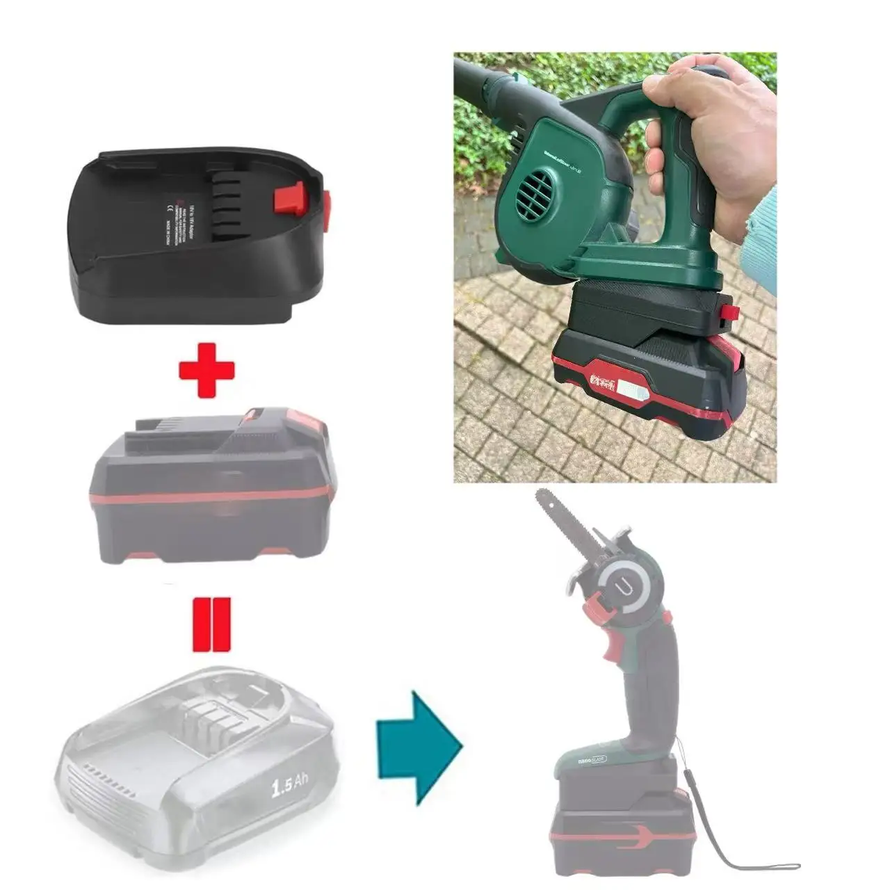 BatteryAdapter For Lidl Parkside X20V To Bosch 18v PBA Series Power Tool(Not include tools and battery)
BatteryAdapter For Lidl Parkside X20V To Bosch 18v PBA Series Power Tool(Not include tools and battery)