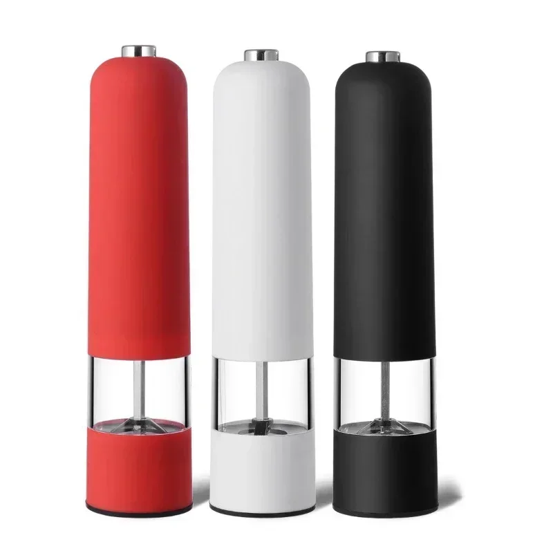1PCS Electric Automatic Mill Pepper And Salt Grinder With LED Light Adjustable Coarseness Spice Grinder Kitchen Cooking Tool
1PCS Electric Automatic Mill Pepper And Salt Grinder With LED Light Adjustable Coarseness Spice Grinder Kitchen Cooking Tool